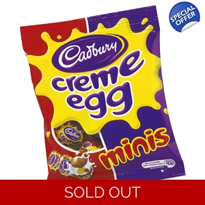 Cadbury Creme Egg Minis 100g Bags x 4 Chocolate Sweets